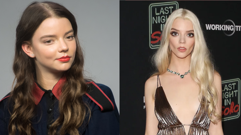 anya taylor joy before and after