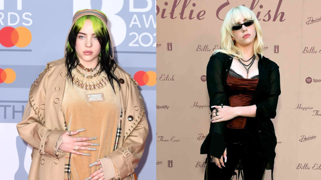 billie eilish weight loss