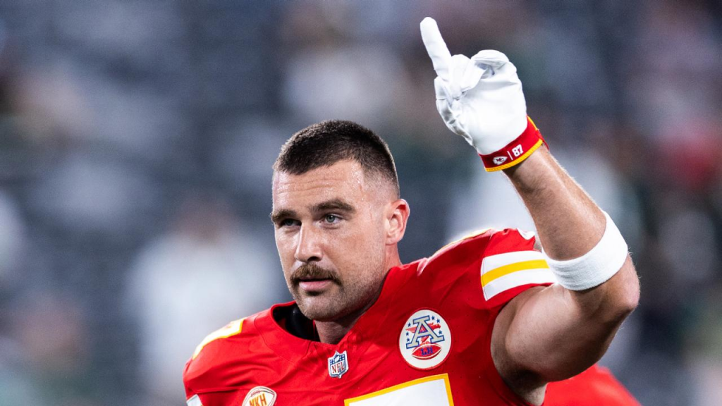 travis kelce weight gain